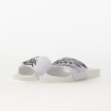 Кецове и обувки adidas Originals Jeremy Scott x Monogram Adilette Бяло | GY2505, 5