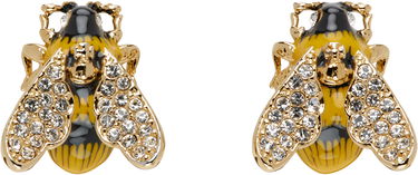 Обеци Vivienne Westwood Vivienne Westwood Bumble Bee Crystal Earrings Жълто | 62010361-02R865-, 0