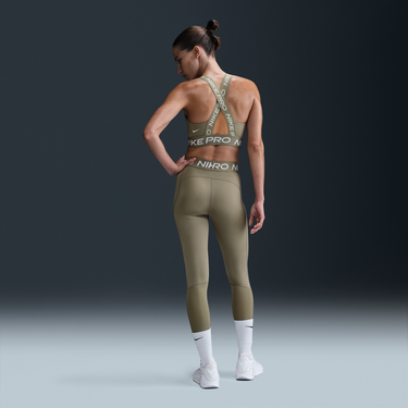 Клинове Nike Pro Mid-Rise Mesh Leggings Зелено | CZ9779-320, 2