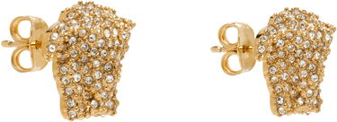 Обеци Versace Crystal-Embellished Earrings Металик | 1017466_1A01092_4J090, 1