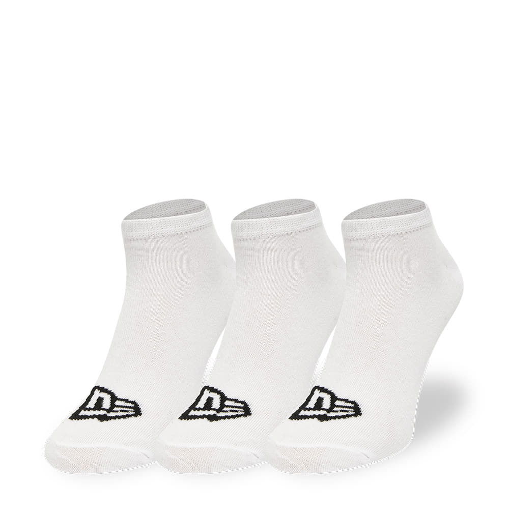 Чорапи New Era Flag Sneaker 3-Pack Бяло | 13113638, 1