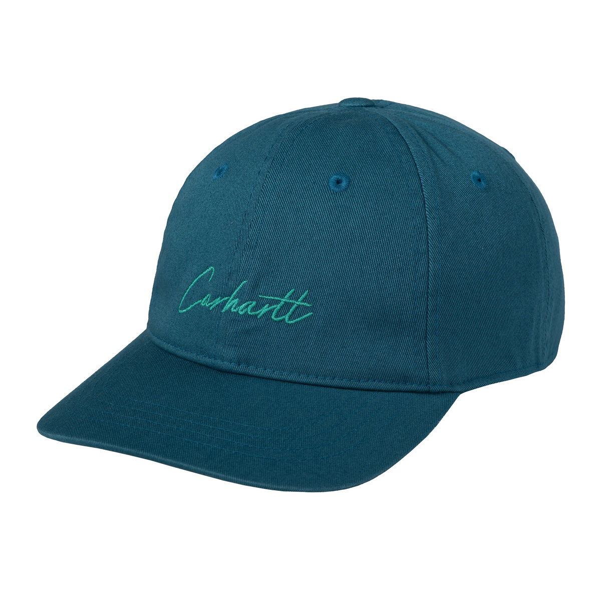 Шапка с козирка Carhartt WIP Delray Cap "Amalfi / Aqua" Тюркоазено | I031638_1KU_XX, 1
