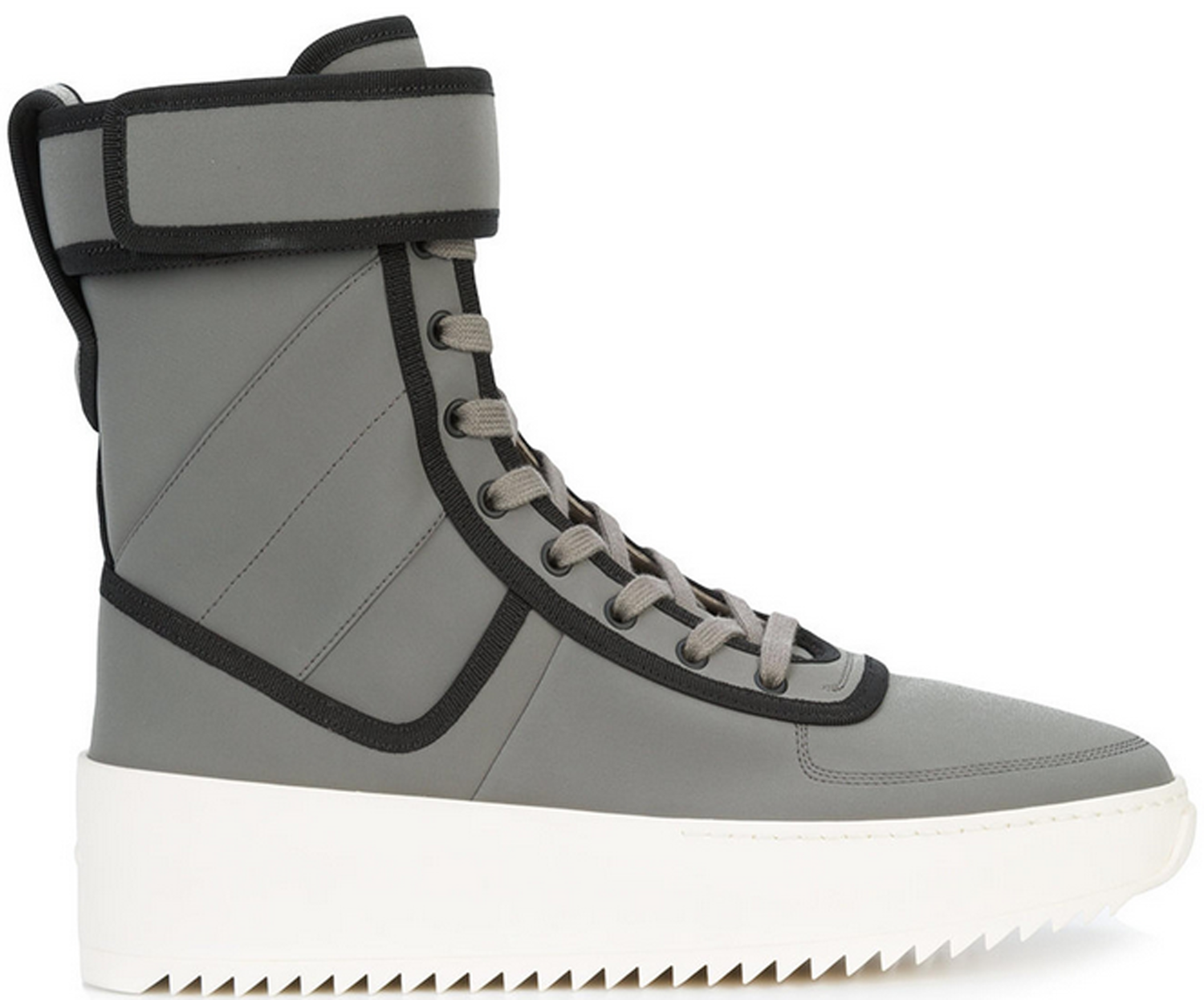 Кецове и обувки Fear of God Military Sneaker "Grey Black" Сиво | FG03S18U-20FNFG9499, 0