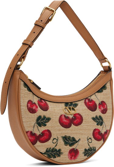 Дамска чанта Valentino Valentino Garavani VLogo Signature Mini Cherryfic Bag Кафяво | 6W0P0AK3CJR, 1