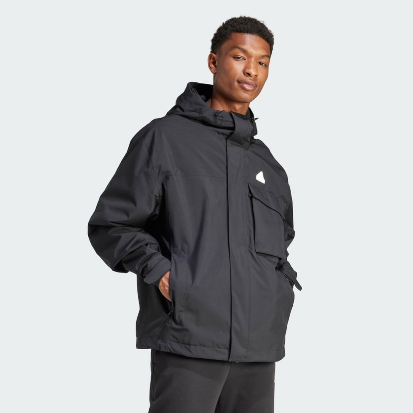 Яке adidas Performance City Escape RAIN.RDY Jacket Сиво | IN7192