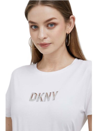 Тениска DKNY Logo Tee Бяло | P3DHRDNA