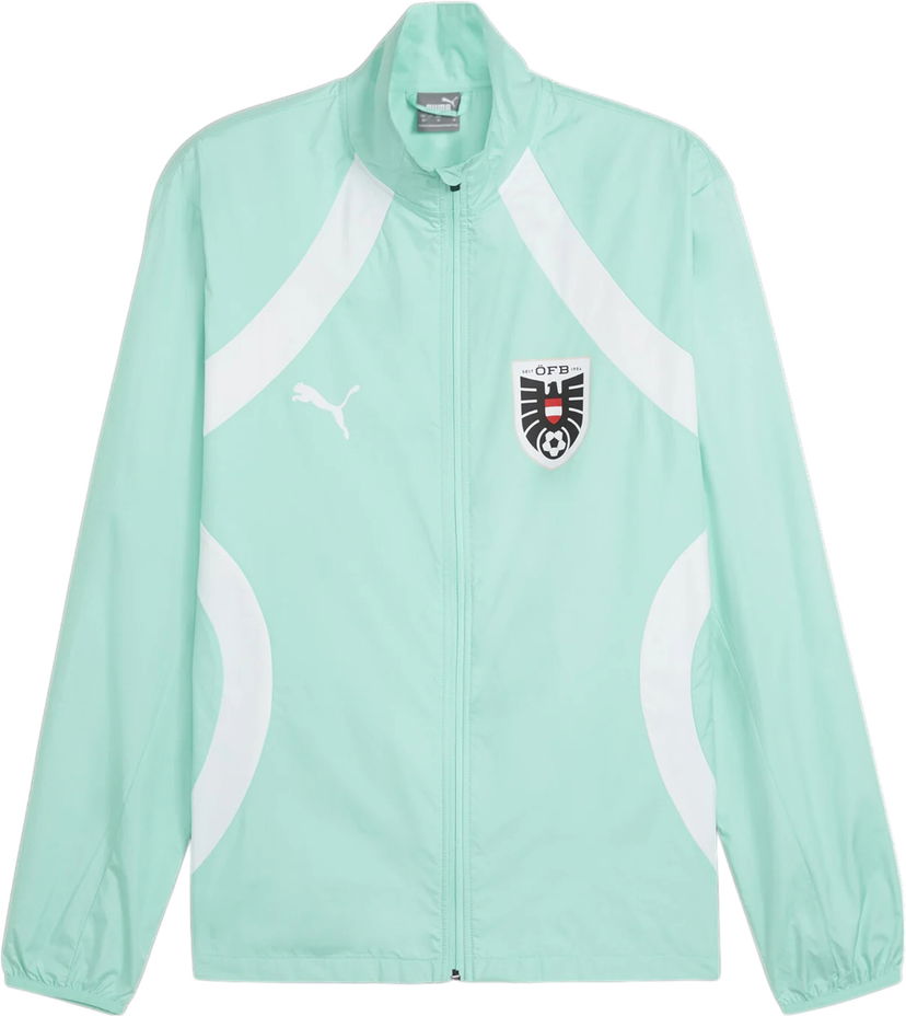 Яке Puma Austria Pre-match Woven Football Jacket Тюркоазено | 774172-07