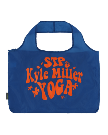 Голяма пазарска чанта Serving the People Kyle Miller Yoga Packable Tote Bag Тъмно синьо | STPS21KYLETOTE 005, 0