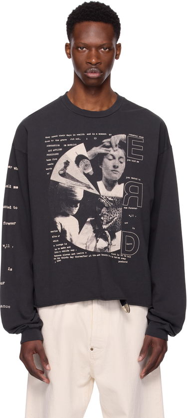 Тениска Enfants Riches Déprimés Enfants Riches Déprimés 'Remember When' Long Sleeve Graphic T-Shirt Черно | 010-845, 0