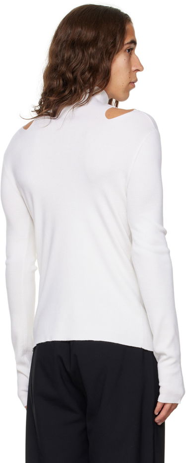 Пуловер Dion Lee Cutout Turtleneck Top Бяло | C7079P22, 2
