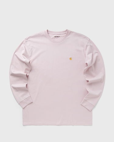 Тениска Carhartt WIP Long Sleeve Chase T-Shirt Розово | I026392-2VA.XX, 0