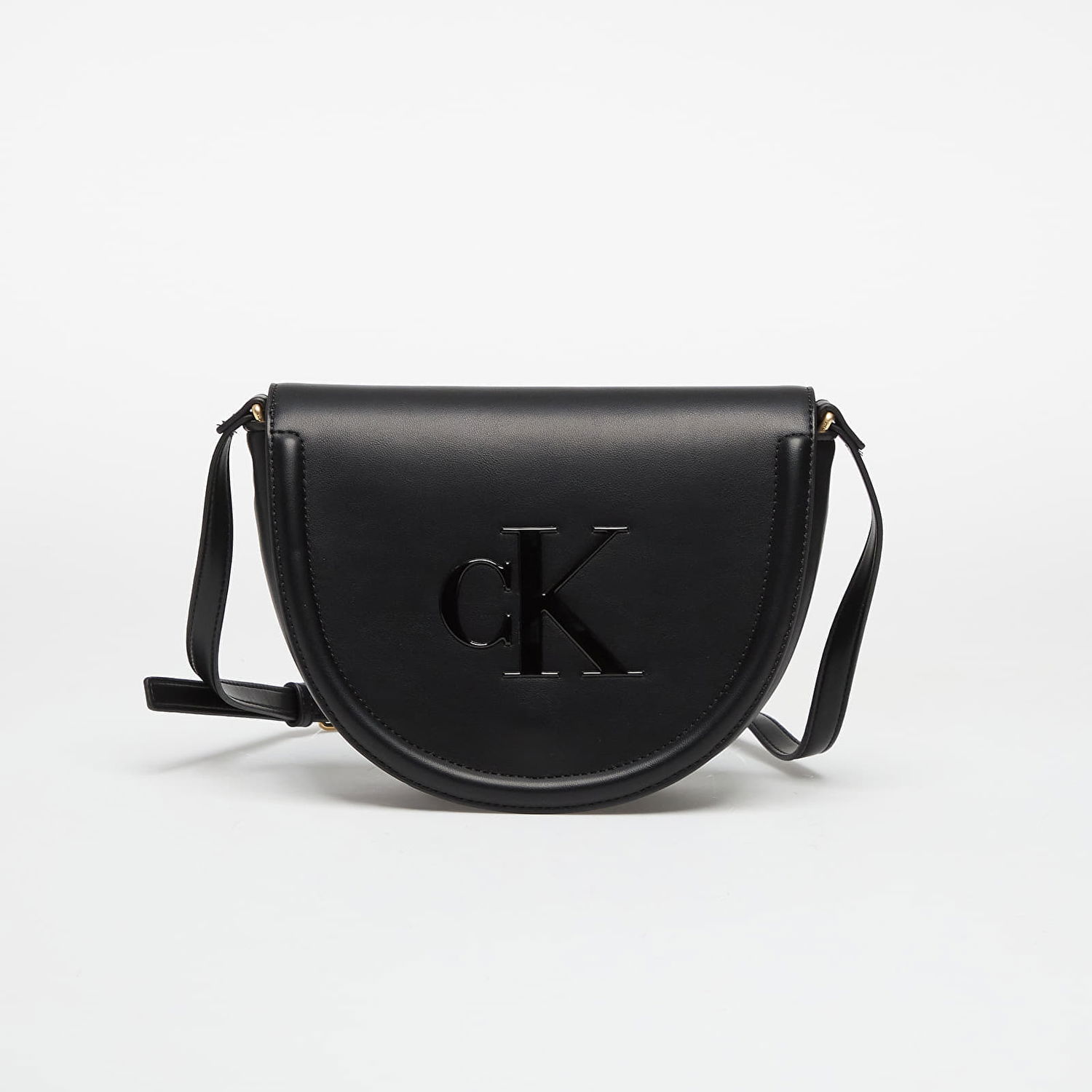 Чанта през рамо CALVIN KLEIN Calvin Klein Bold Saddle Crossbody Bag Черно | LV04F3221G UB1, 0