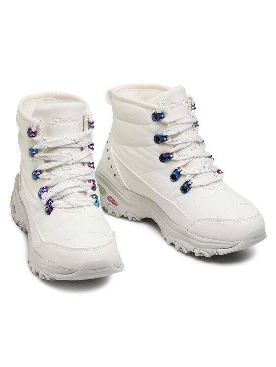 Кецове и обувки Skechers D'Lites Weekender Бяло | 167088-WMLT, 1