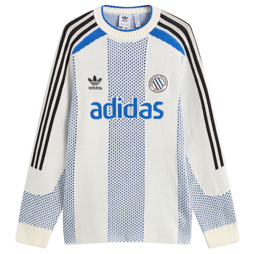 Пуловер adidas Originals Adidas Adicolor Pullover Knit Бяло | KQ5085