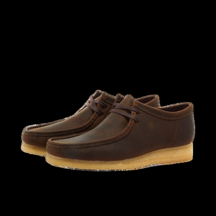 Кецове и обувки Clarks Originals Wallabee Beeswax Кафяво | 26156605