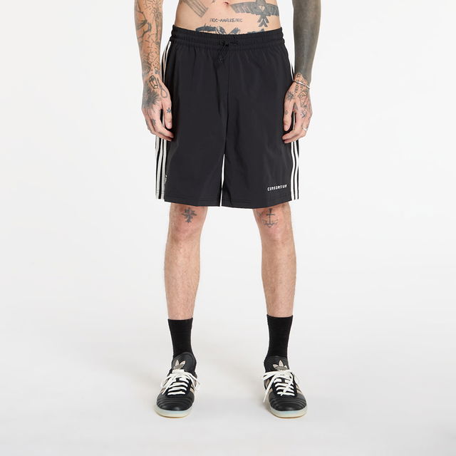 Three-Stripe Drawstring Shorts Consortium