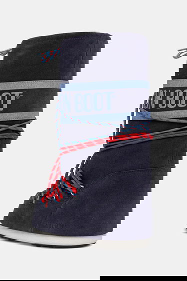 Кецове и обувки Moon Boot ICON Suede Laces Тъмно синьо | 80D1403050.F017, 2