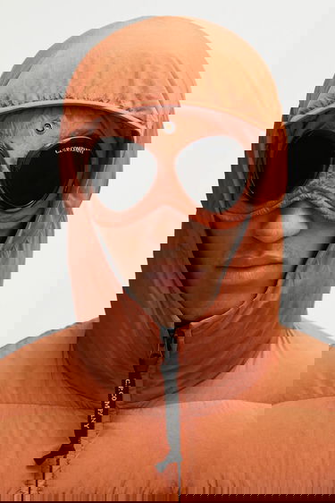 Пухо яке C.P. Company Chrome-R Goggle Down Jacket Оранжево
 | 17CMOW079A005904G, 3