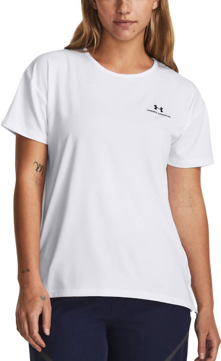 Тениска Under Armour Rush Energy SS 2.0 Бяло | 1379141-100, 0