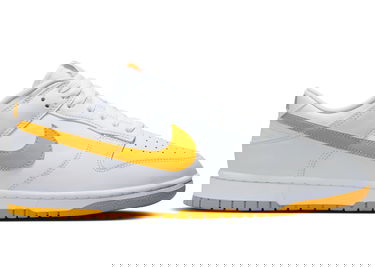 Кецове и обувки Nike Dunk Low White University Gold Бяло | DV0831-110, 0