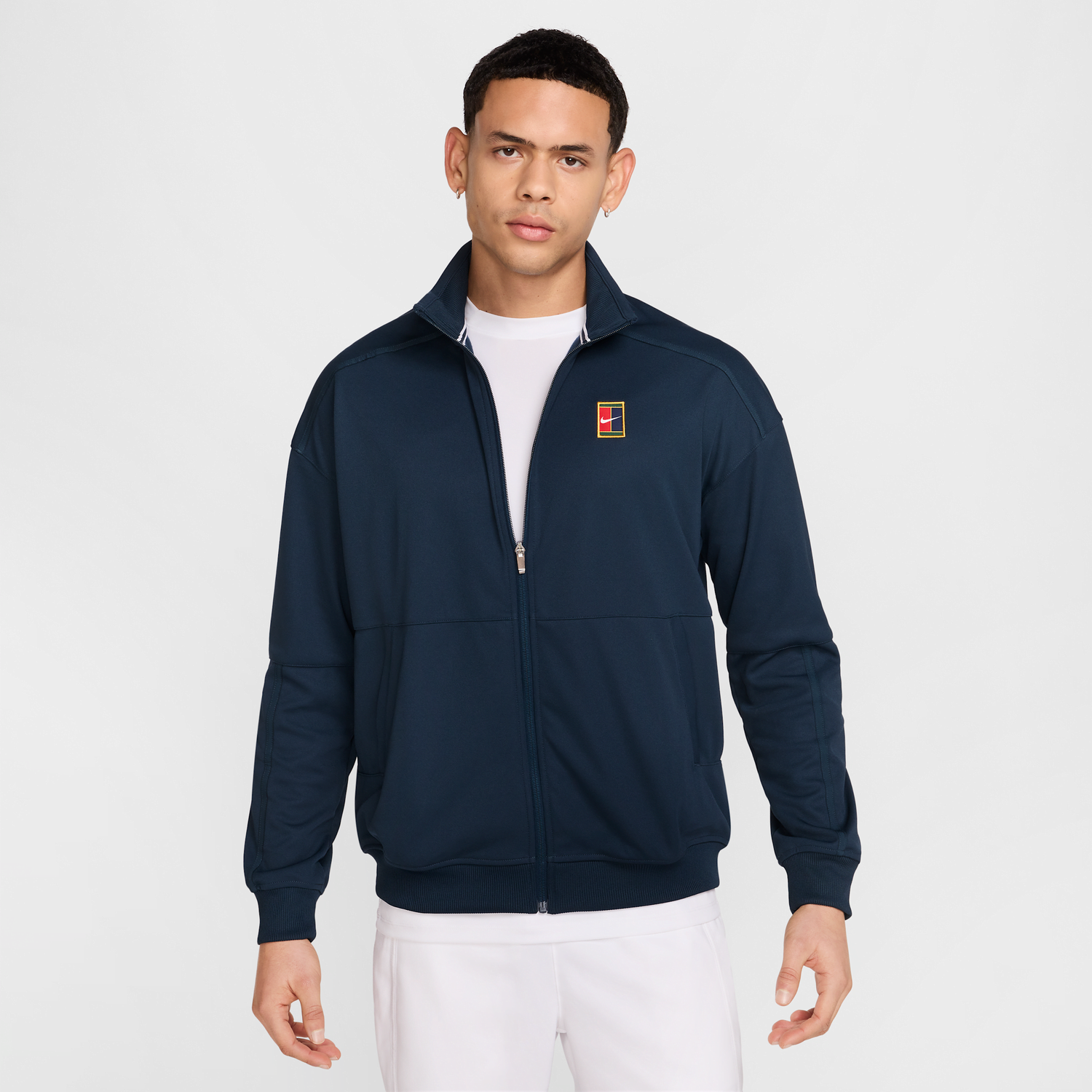 Яке Nike NikeCourt Heritage Tennis Jacket Тъмно синьо | FZ6925-478, 0
