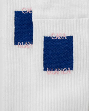 Чорапи Casablanca Logo Socks White Бяло | APS25-ACC-010-06, 2
