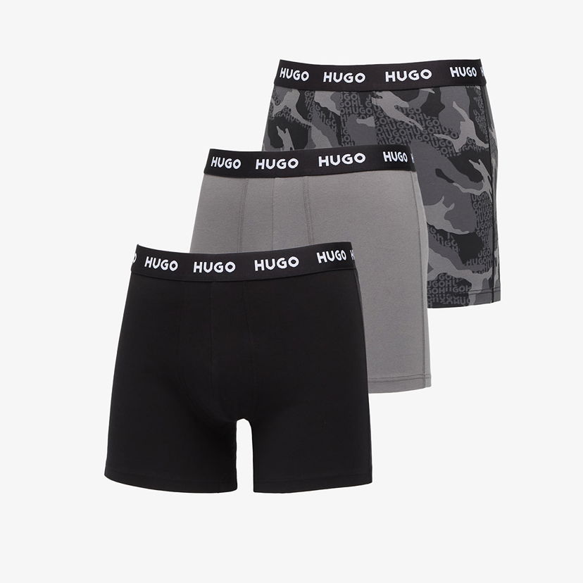 Боксерки BOSS Boxerky Hugo Boxer Briefs 3-Pack Design Multicolor Черно | 50532559-960