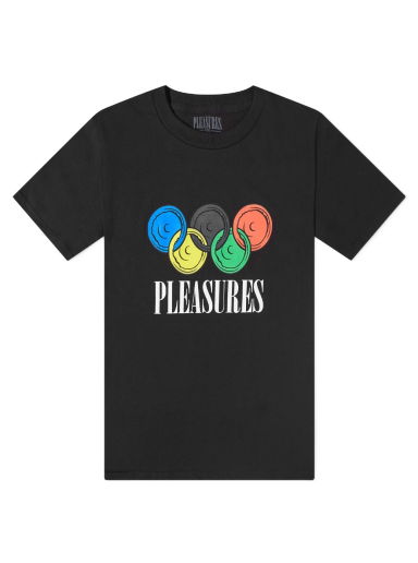 Тениска Pleasures END. x Sexual Satisfaction Fastest Tee Черно | P21F068-BLK