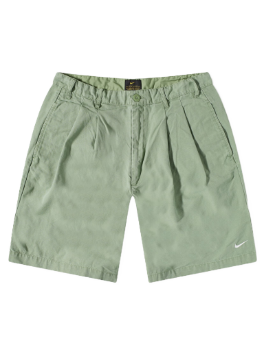 Къси панталони Nike Life Pleated Chino Short Зелено | DX0643-386