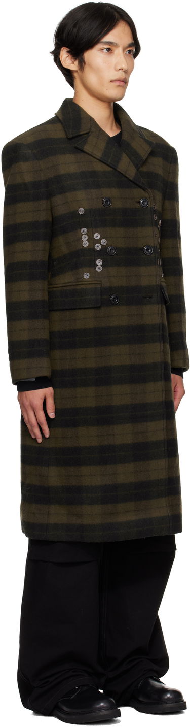 Палта Andersson Bell Andersson Bell Lacie Check Button Coat Зелено | awa726w, 1