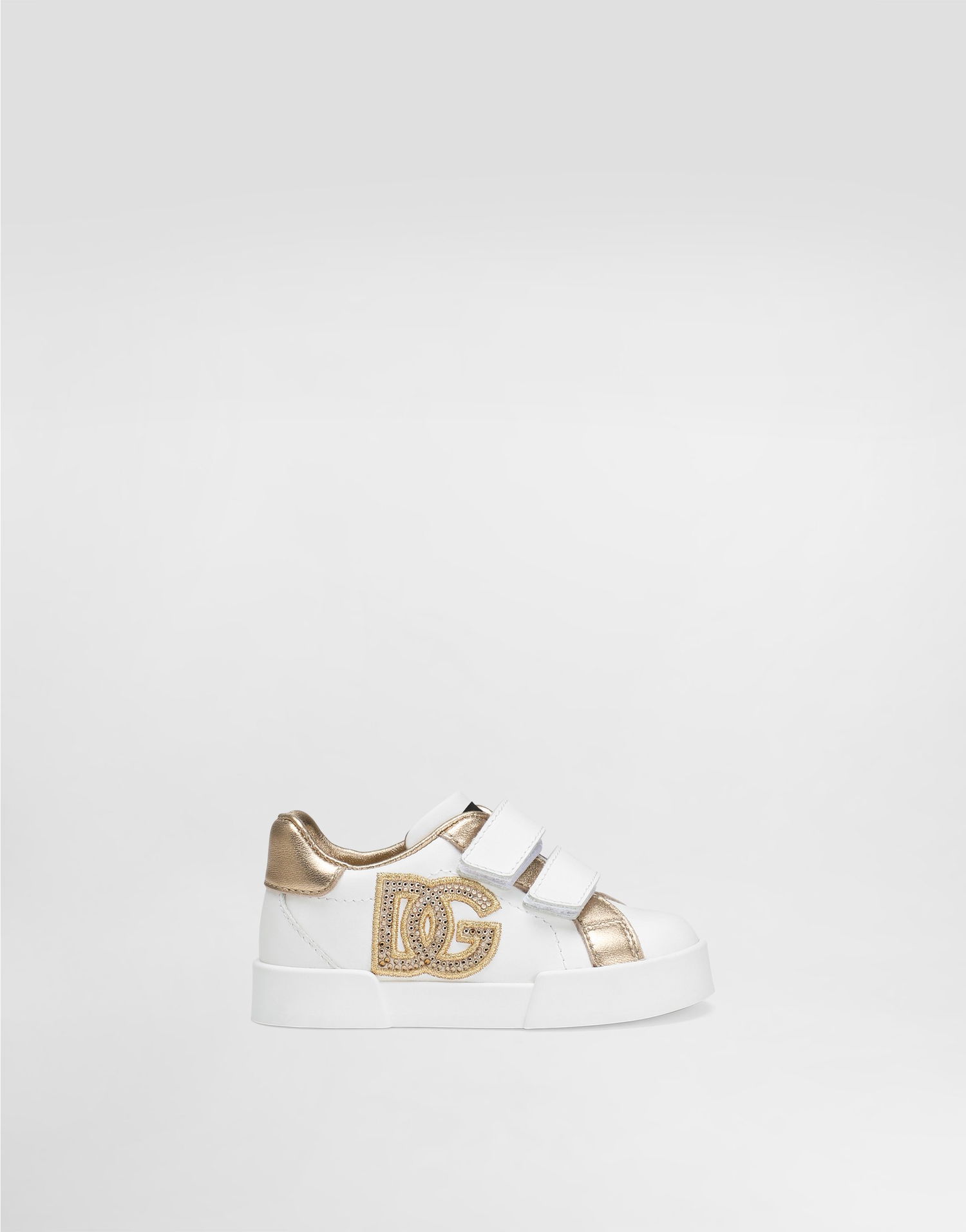 Аксесоари Dolce & Gabbana Dolce & Gabbana Calfskin Laminate First Steps 19-26 Бяло | DN0227AW61689662, 0
