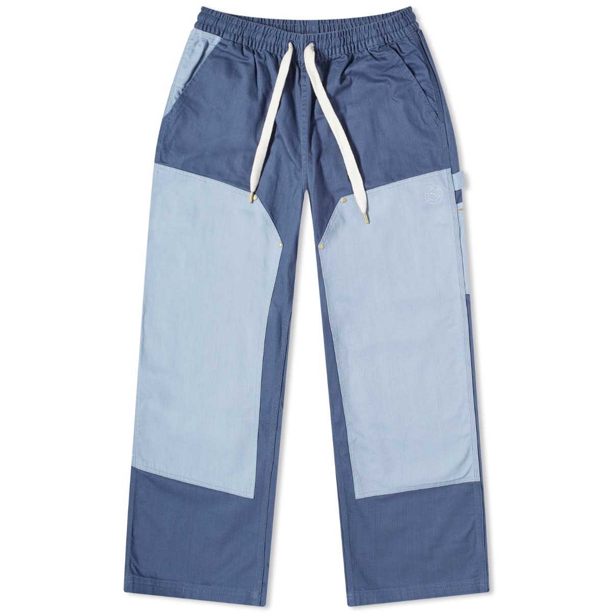 Панталони Puma Rhuigi x Double Knee Pants "Inky Blue" Синьо | 620886-56, 0