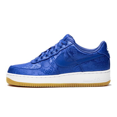Кецове и обувки Nike CLOT x Air Force 1 PRM "Royal Silk" Синьо | CJ5290-400, 0