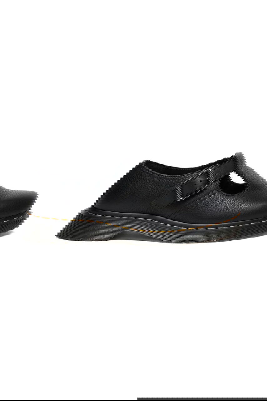 Кецове и обувки Dr. Martens Polley Leather Mary Jane flat-heeled Shoes Черно | DM41408001, 0