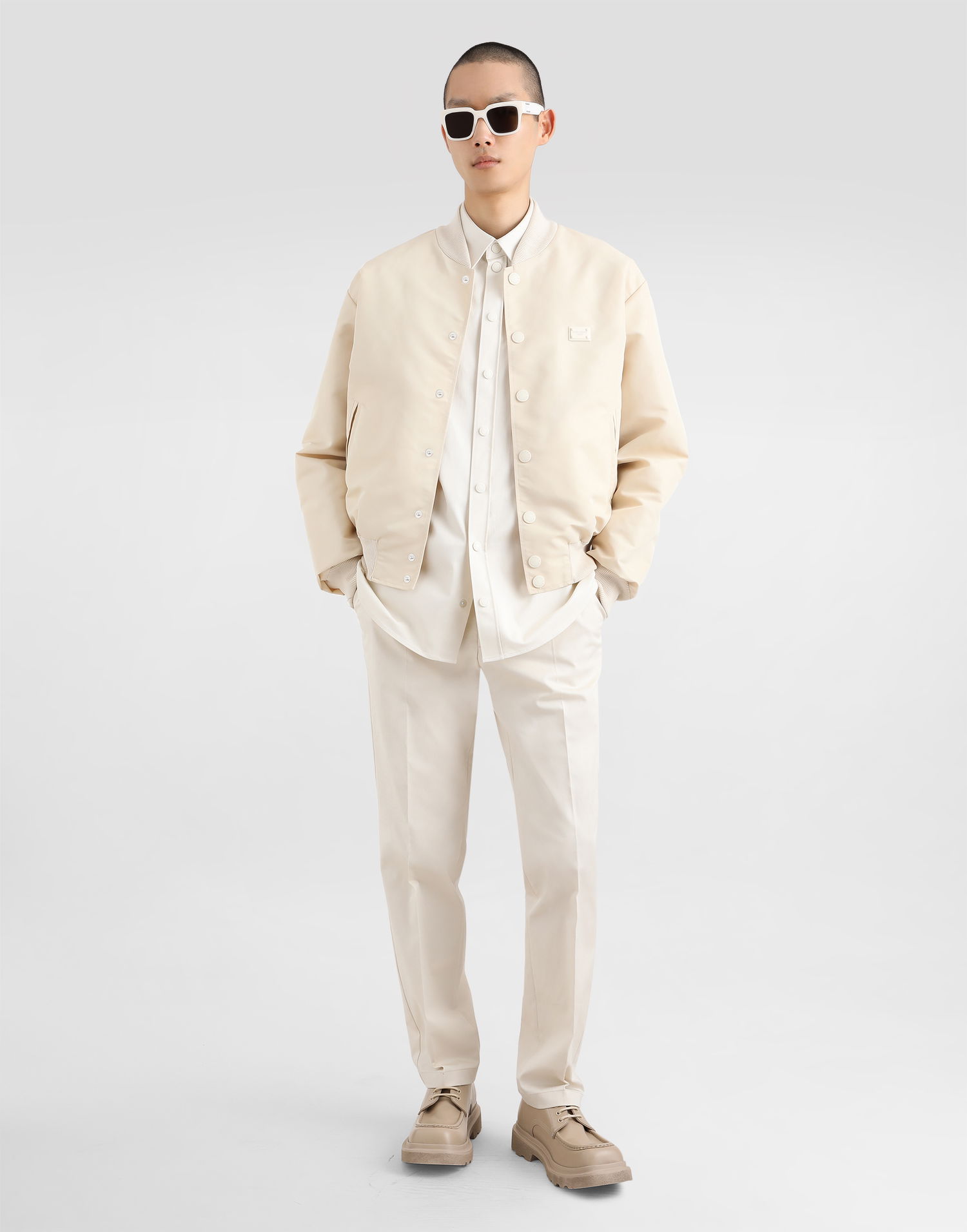 Риза Dolce & Gabbana Dolce & Gabbana Cotton Shirt With Tag Бяло | G5KS2TFUFL3W0802, 1