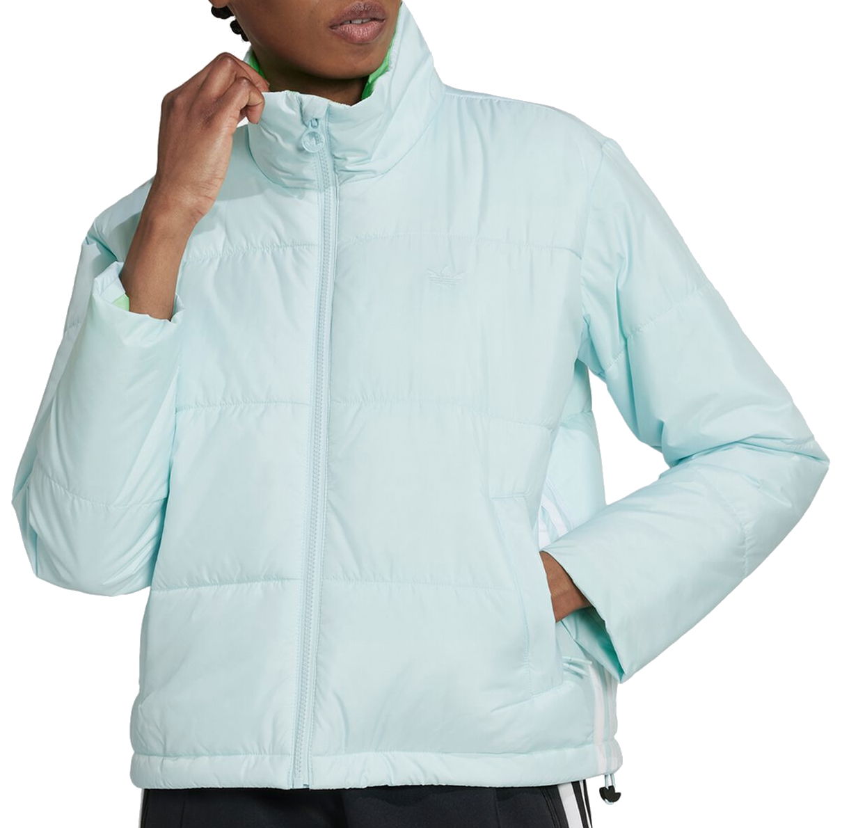 Яке adidas Originals Jacket Short Puffer Синьо | hk5255, 0