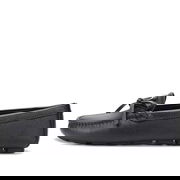 Saffiano Leather Driving Loafers