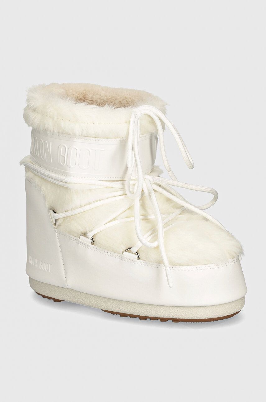Кецове и обувки Moon Boot MB ICON LOW FAUX FUR Boots Бяло | 80D1409390.A002, 0