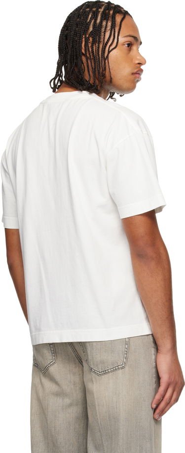 Тениска Palm Angels Snake Logo T-shirt Бяло | PMAA109F25JER0080355, 2