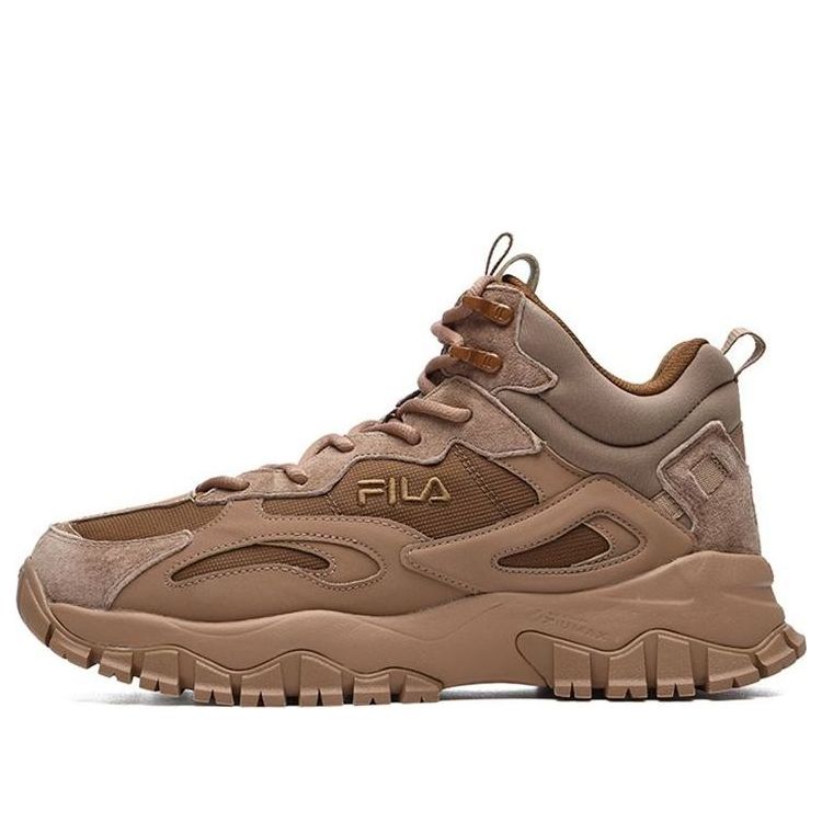Кецове и обувки FILA Tracer High-Top Кафяво | F12M141125FBT