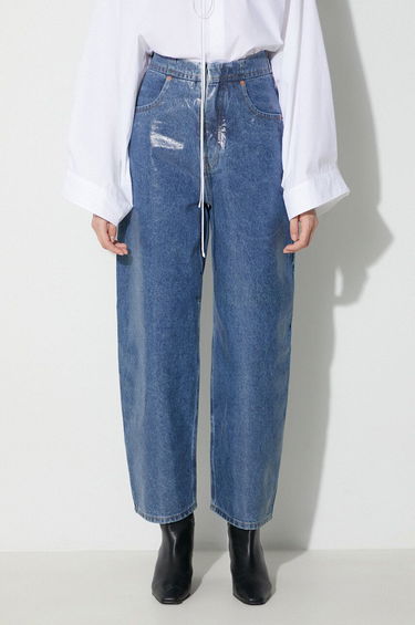 Дънки Maison Margiela High Waist 5 Pockets Pants Синьо | S62LB0155, 0