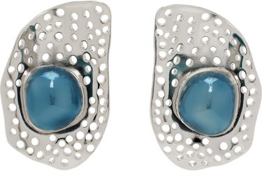 Обеци KIKO KOSTADINOV Kiko Kostadinov Alis Dish Earrings Металик | KKWSS25ER01-119, 0