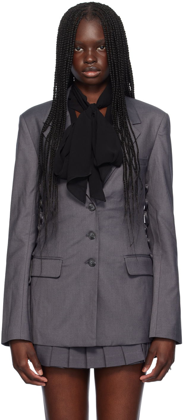 Пола GUIZIO Guizio Delila Blazer Сиво | P24703W103, 0