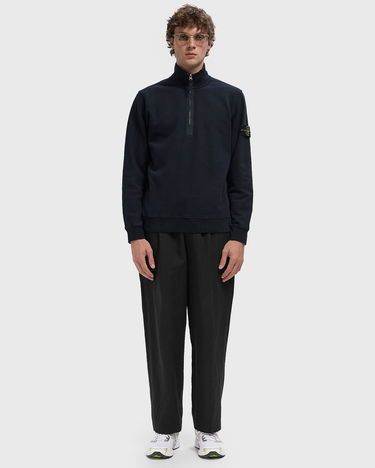 Суитчър Stone Island Long Sleeve 1/4 Zip Sweatshirt Тъмно синьо | K2S156100068S0A20.V0020, 1