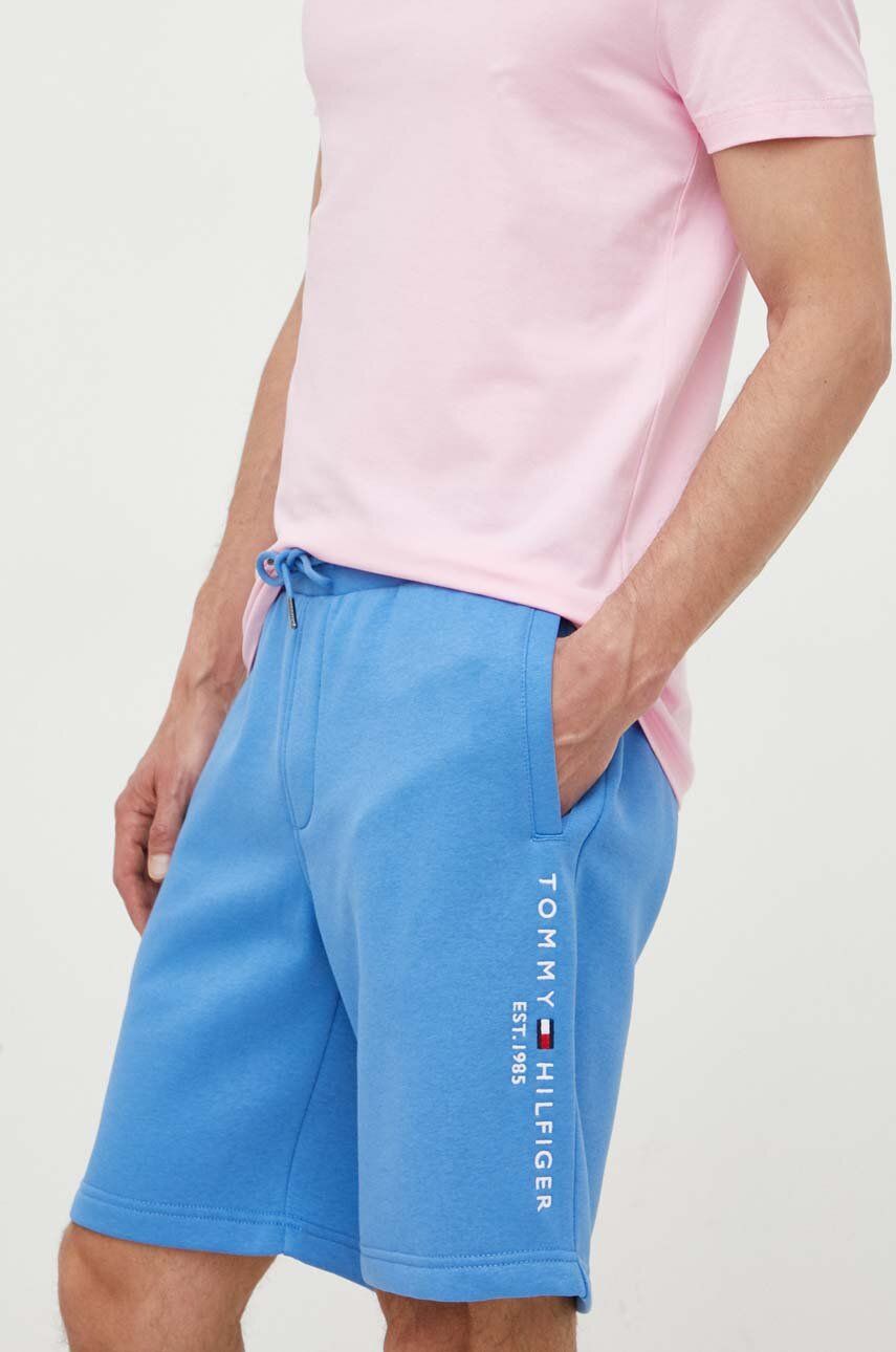Къси панталони Tommy Hilfiger Logo Shorts Синьо | MW0MW22198, 0