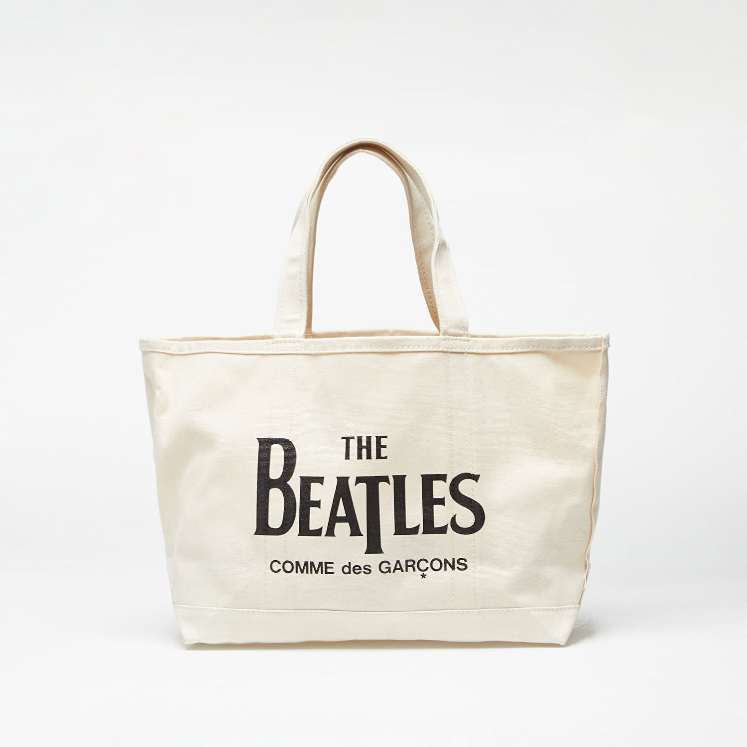Голяма пазарска чанта Comme des Garçons The Beatles x Shopper Bag Beige Universal Бежово | VTK004 beige, 0