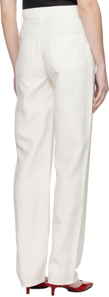 Панталони Loulou de Saison Loulou de Saison Ardea Trousers Бяло | ARDEA, 2