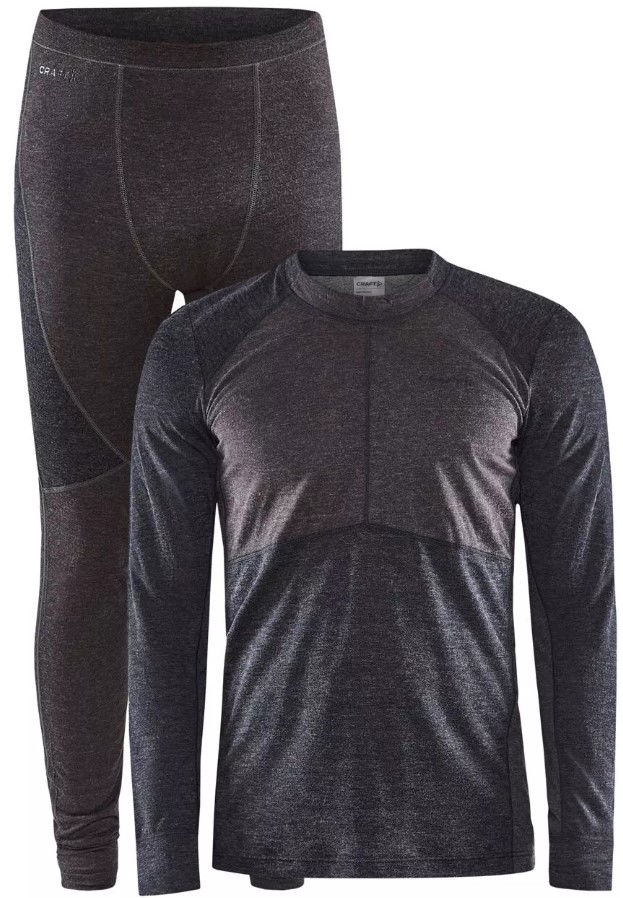 Бельо и чорапи Craft Base Layer Set CORE Wool Mix Сиво | 1912537-999992, 0