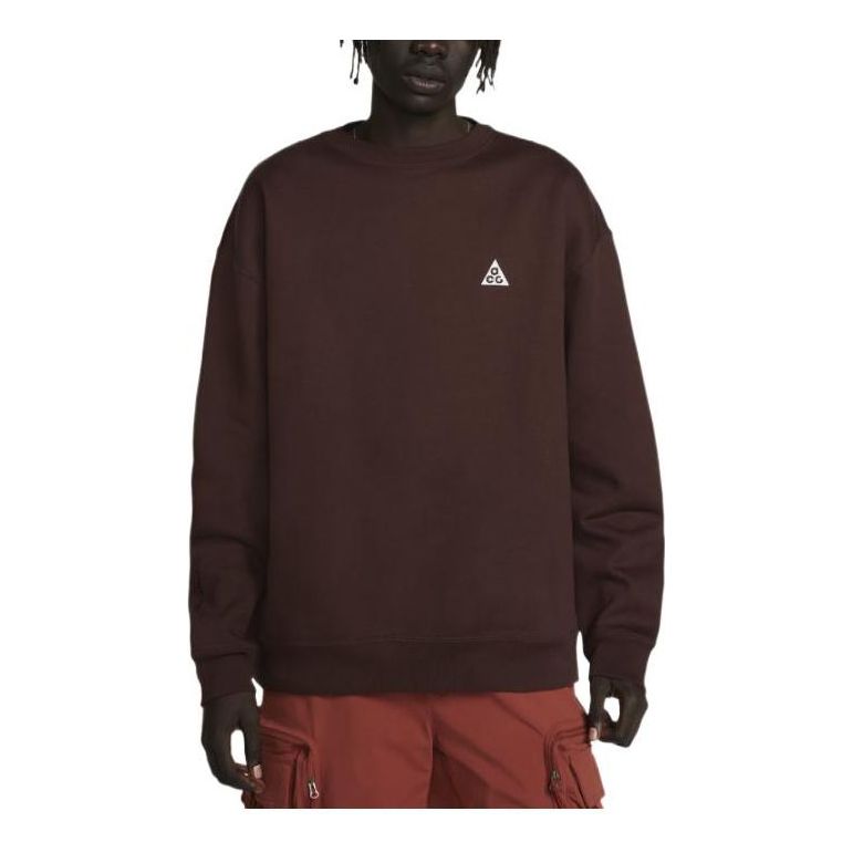 Пуловер Nike ACG ACG Logo Sweatshirt Кафяво | DX9612-227