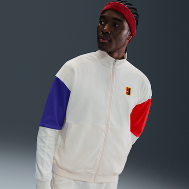 Суитчър Nike NikeCourt Heritage Tennis Jacket Бежово | FZ6925-110, 0